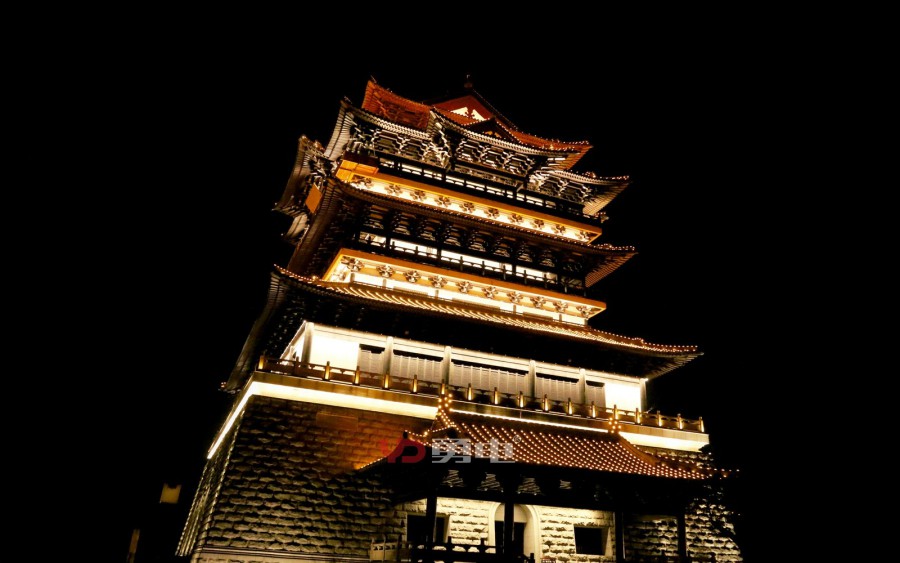 湖州仁皇阁夜景照明-杭州勇电照明有限公司