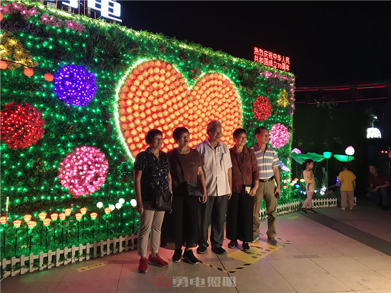 以灯为媒 献礼祖国 | 杭州市第五届灯光小品秀为杭城添彩-杭州勇电照明有限公司