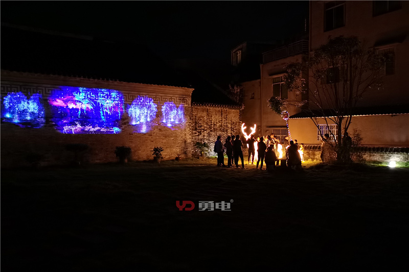 点亮千年古镇中渡，，，，文旅夜游又添一彩！-杭州勇电照明有限公司